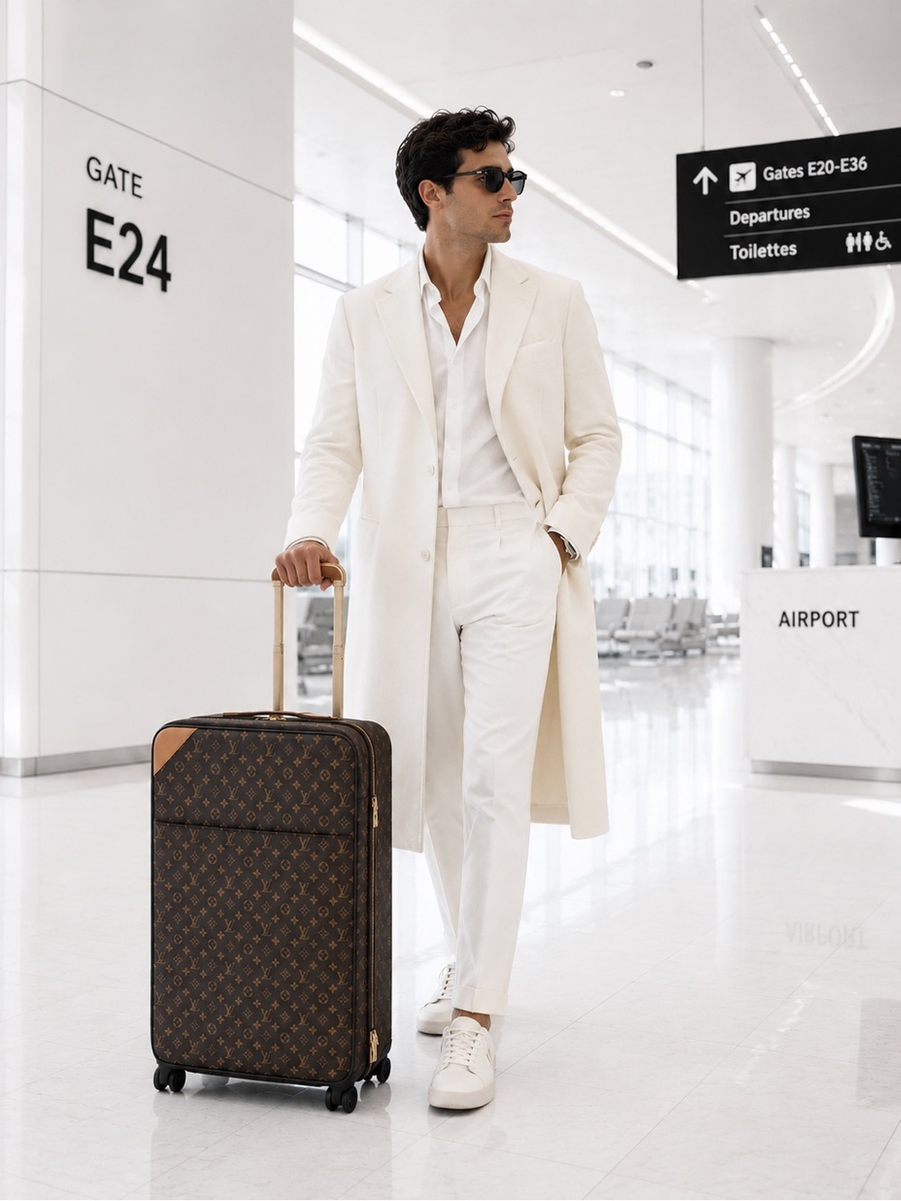 🌟 SOLD✨Louis Vuitton  Pegase 65 Monogram Rolling Luggage 💫 - Picture 11 of 17